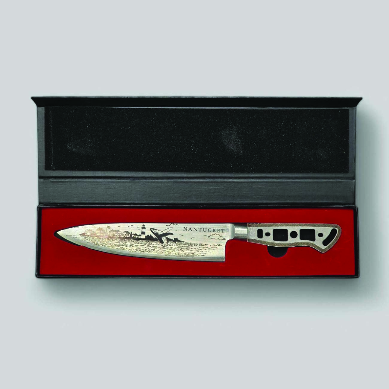 Chef Knives are available for engraving and customization from Nantucket Engraving.